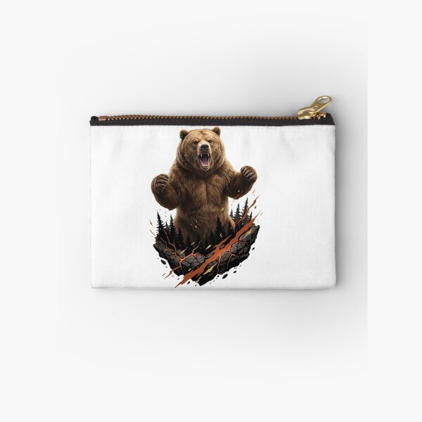 Item preview, Grizzly Bear Rising From Cracked Earth designed and sold by R&R Creative Studio.