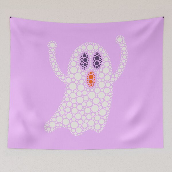 Aperçu de l'œuvre Illustration de fantôme Friendly Dot Art créée et vendue par Paolo-Bandal.