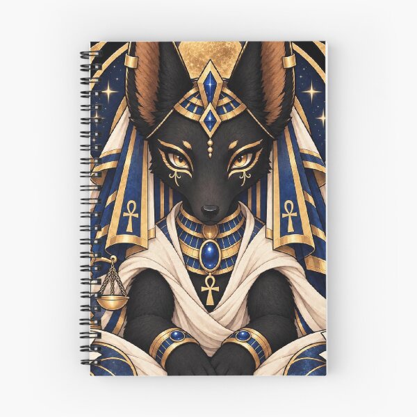 Artikelvorschau, Chibi Anubis, ägyptischer Gott entworfen und verkauft von Alcyone-Blue.