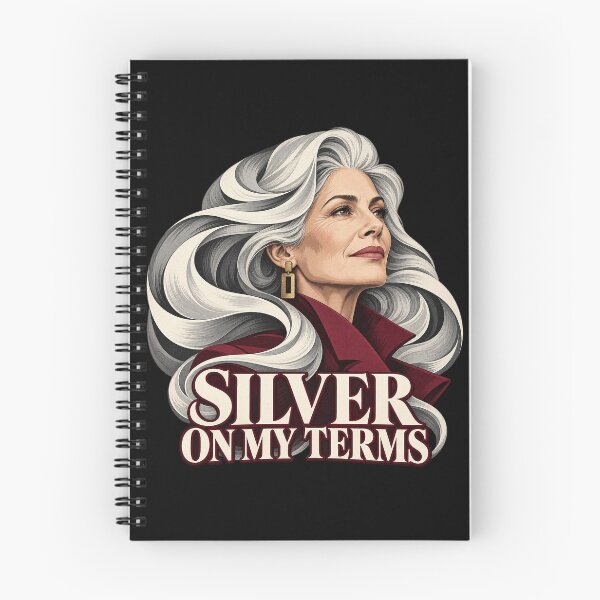 Item preview, Silver Sister Portrait — Silver on My Terms designed and sold by JanuszJarowicz.