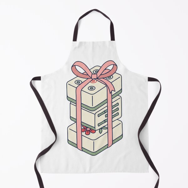 Item preview, Pink Mahjong Tiles Tied With a Bow for the Prettiest Table designed and sold by DesignbyKaan.
