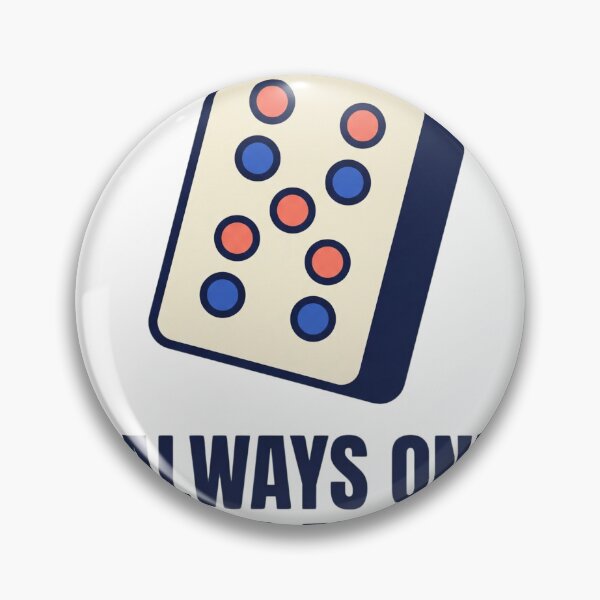 Item preview, Funny Mahjong Quote Always One Tile Away From Winning designed and sold by DesignbyKaan.