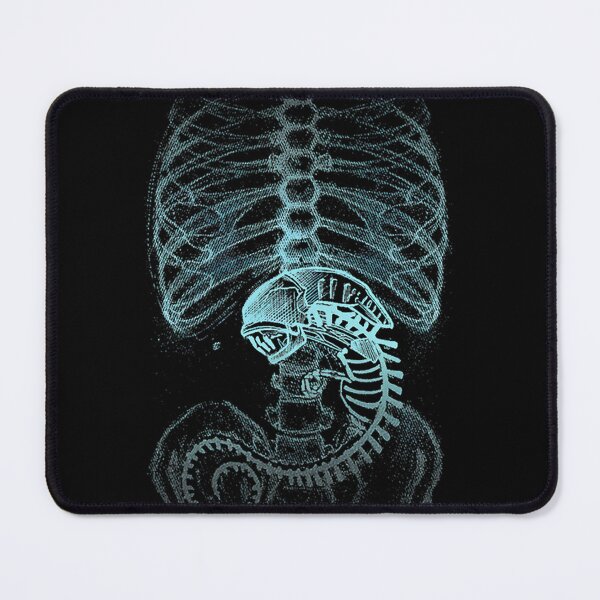 Item preview, Classic Radiography Alien X-Ray Design with Retro Sci-Fi Vibes designed and sold by mimaimo.