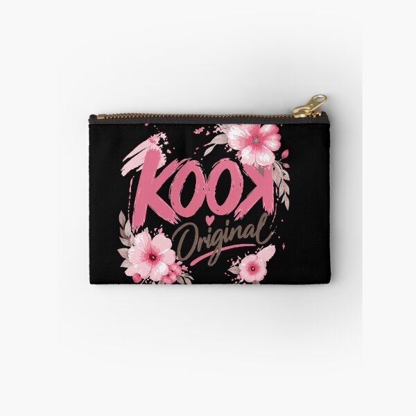 Artikelvorschau, Original Kook - Rosa Aquarell Blumen mit Pinselschrift entworfen und verkauft von KookArt.