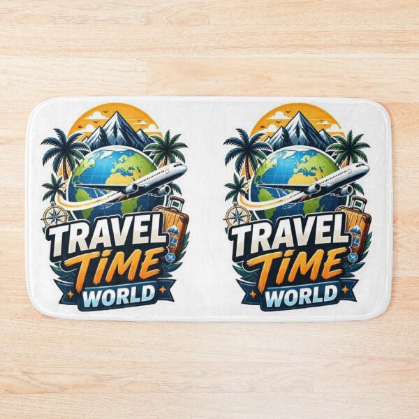 Item preview, Travel Time World Adventure designed and sold by ayushidesign.