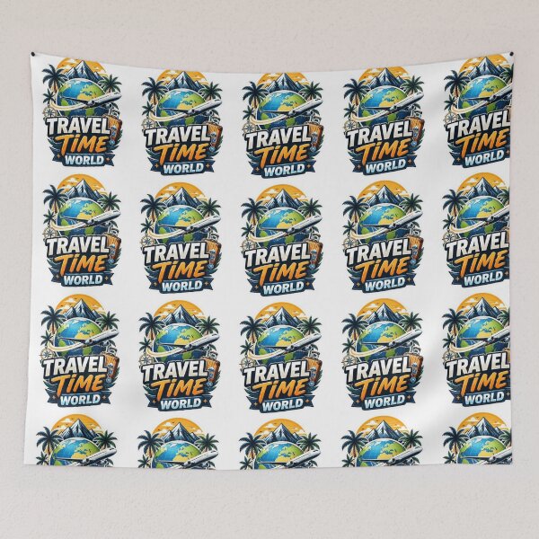 Item preview, Travel Time World Adventure designed and sold by ayushidesign.