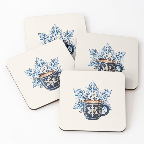 Item preview, Winter Coffee Lover Gift Cozy Snowflake Mug Style designed and sold by Corvoria.