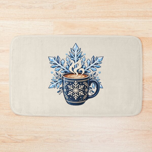 Item preview, Winter Coffee Lover Gift Cozy Snowflake Mug Style designed and sold by Corvoria.