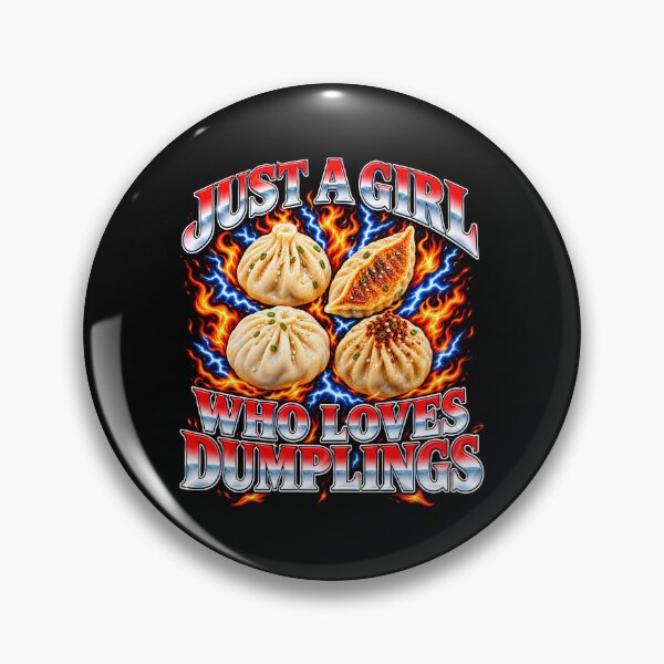 Item preview, Just A Girl Who Loves Dumplings - Bootleg Gyoza Foodie Asian Food Lover designed and sold by Rtcraftani.