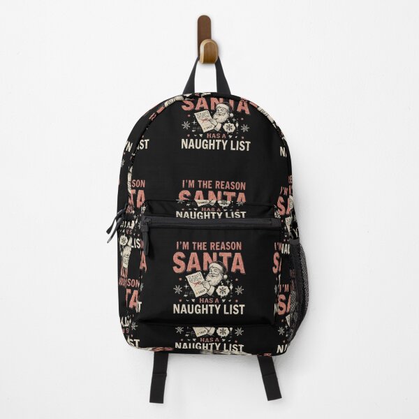 Artikelvorschau, I'm the Reason Santa Has a Naughty List - Funny Christmas Humor entworfen und verkauft von Lucid Dream Pixel.