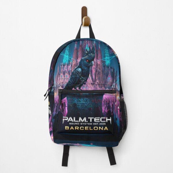 Item preview, Palm Tech Barcelona: Gothic Techno Drummer - Cyberpunk City Art designed and sold by codex antique.