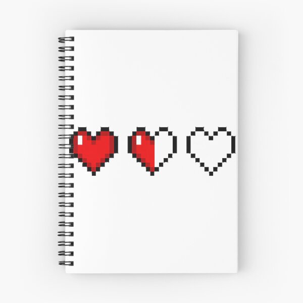 Item preview, Zelda Inspired White Heart Design for Fans of Classic Adventure Games designed and sold by dabirek.