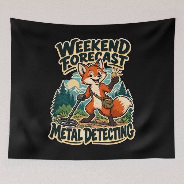 Item preview, Weekend Forecast Metal Detecting designed and sold by Good Mood Foundry.