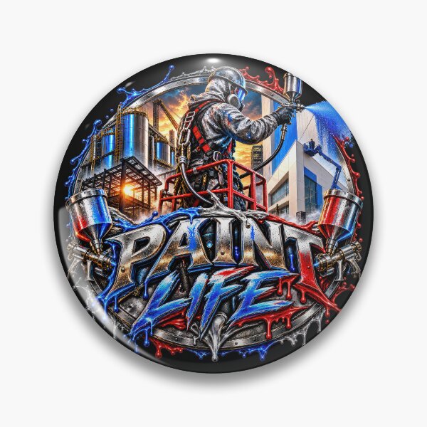 Item preview, Paint Life – Industrial Painter Blue Collar Trade designed and sold by artistwill.