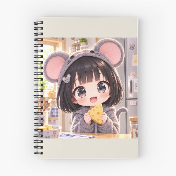 Item preview, Little Mouse Girl and Her Favorite Cheese designed and sold by Kurekou Lab.