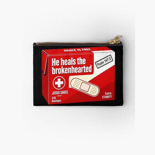 Item preview, Psalm 147:3 He Heals The Brokenhearted And Binds Up Their Wounds designed and sold by plushism.