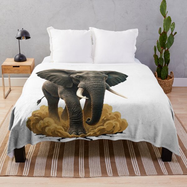 Item preview, African Elephant Ancient Charge Energy designed and sold by R&R Creative Studio.