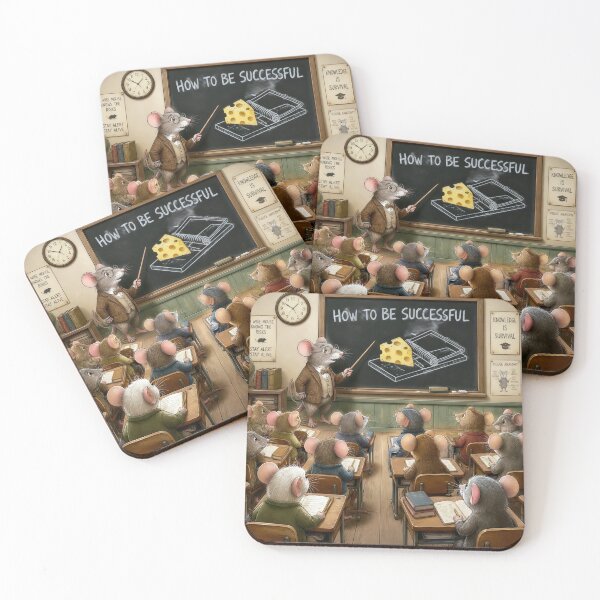 Item preview, Mice Sitting in a Classroom designed and sold by Maria Dryfhout.
