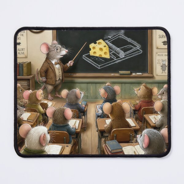 Item preview, Mice Sitting in a Classroom designed and sold by Maria Dryfhout.