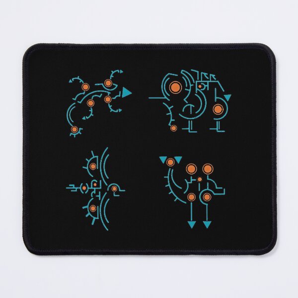Item preview, Mystical Blue Divine Beasts Fantasy Art Illustration designed and sold by dabirek.