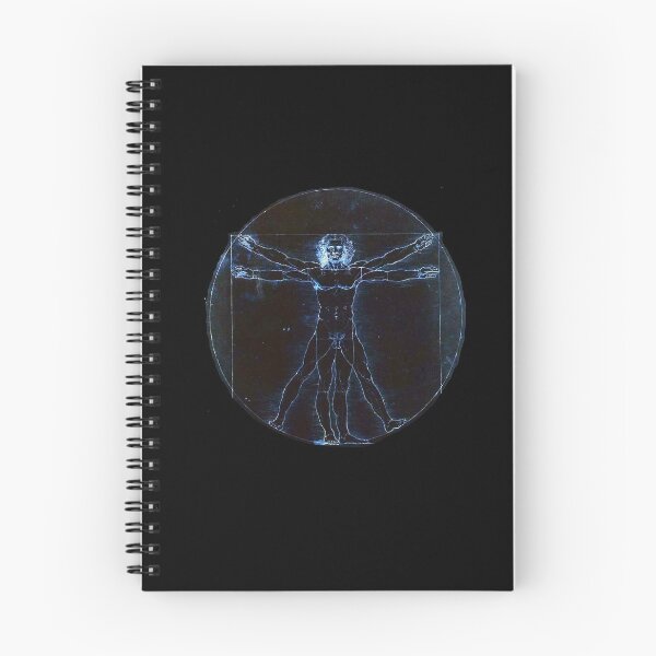 Artikelvorschau, Der vitruvianische Mensch von Leonardo da Vinci, „kosmische“ Version entworfen und verkauft von The I-Theist Institute Store.