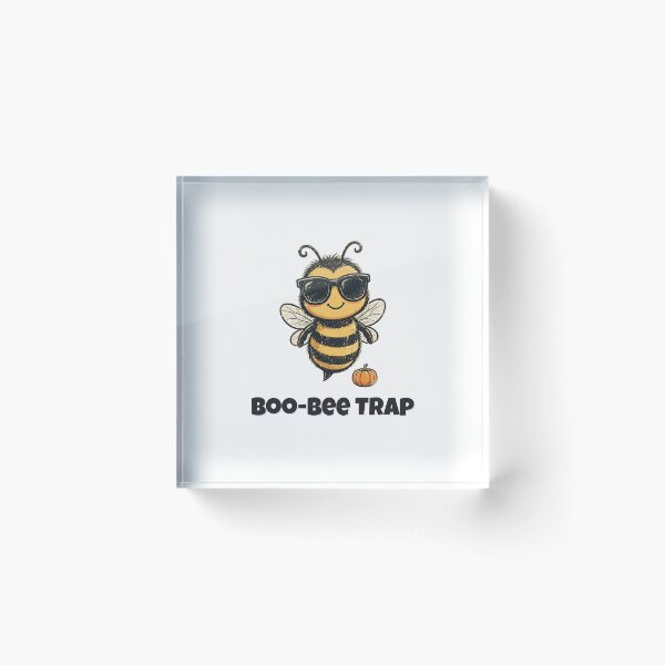 Item preview, Boo-Bee Trap Funny Bee Halloween Design designed and sold by Wild Shades.