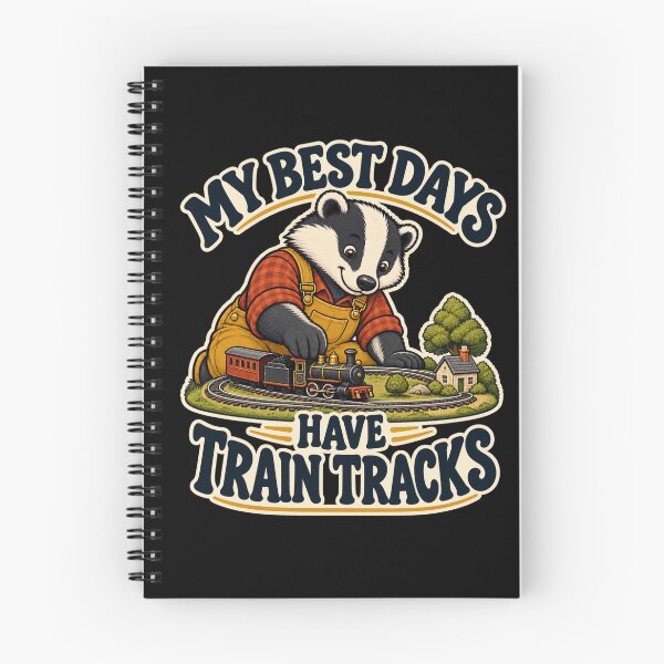 Item preview, My Best Days Have Train Tracks designed and sold by Good Mood Foundry.