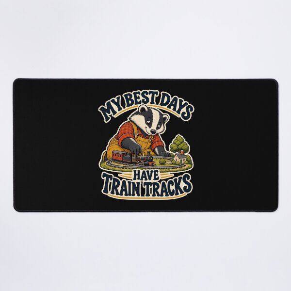 Item preview, My Best Days Have Train Tracks designed and sold by Good Mood Foundry.