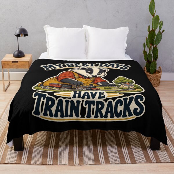 Item preview, My Best Days Have Train Tracks designed and sold by Good Mood Foundry.