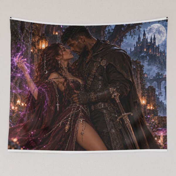Artikelvorschau, Witch & Witch Hunter – Forbidden Magic Romance entworfen und verkauft von BerlyArts.