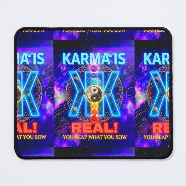 Item preview, Cosmic Karma Spiritual Inspiration Art Quote | KARMA IS REAL! YOU REAP WHAT YOU SOW! designed and sold by Giulivo Store Graphic.
