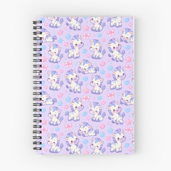 Item preview, Kawaii Gummy Zebra Pastel Candy Pattern designed and sold by Soft Berry Studio.