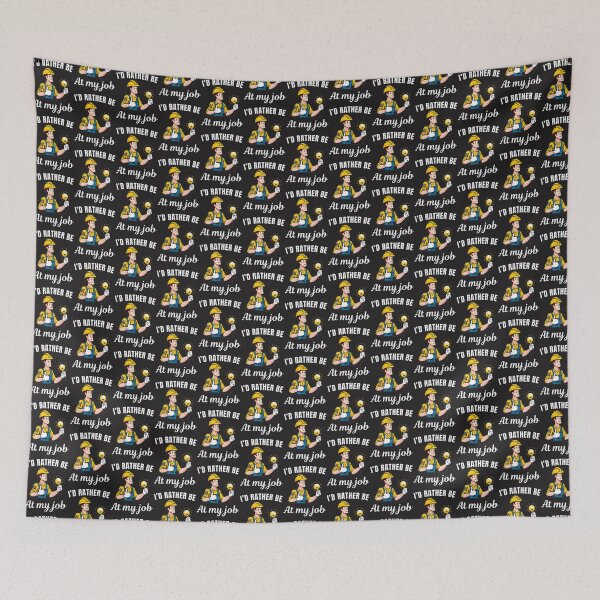 Item preview, I'd Rather Be at My Job Funny Electrician Profession Saying Design designed and sold by realexcellent.