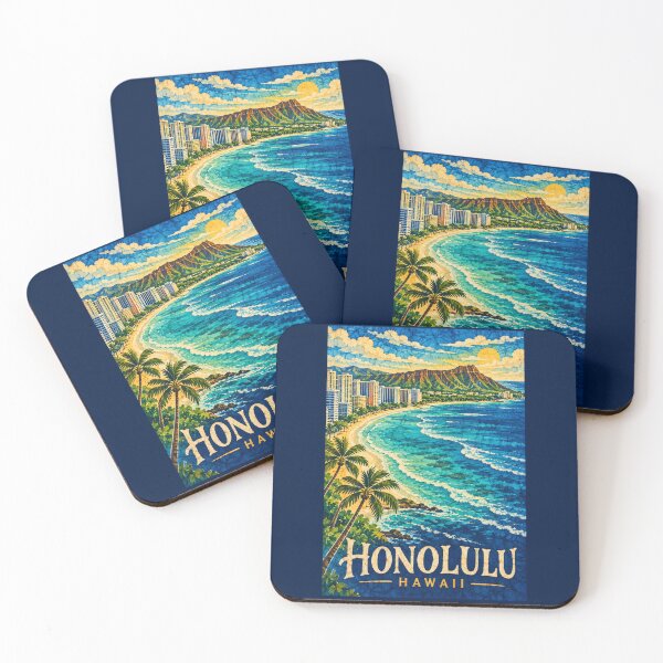 Item preview, Honolulu - Hawái - EE. UU. designed and sold by GoodOldVintage.