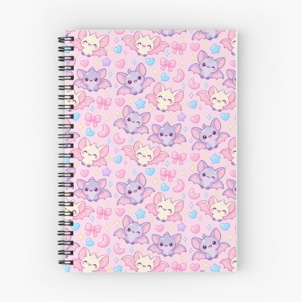 Item preview, Kawaii Gummy Bat Pastel Candy Pattern designed and sold by Soft Berry Studio.