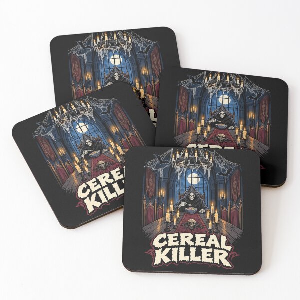 Item preview, Cereal Killer Gothic Castle Banquet Shirt designed and sold by CerealBoxInk.