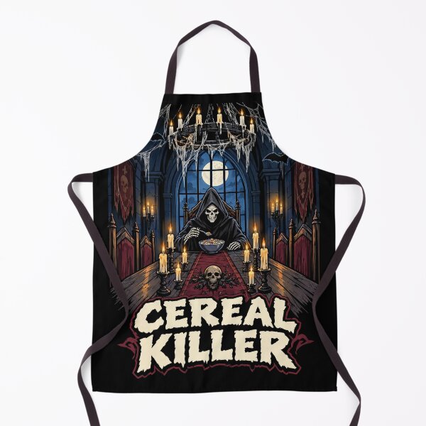 Artikelvorschau, Cereal Killer Gothic Castle Banquet Shirt entworfen und verkauft von CerealBoxInk.
