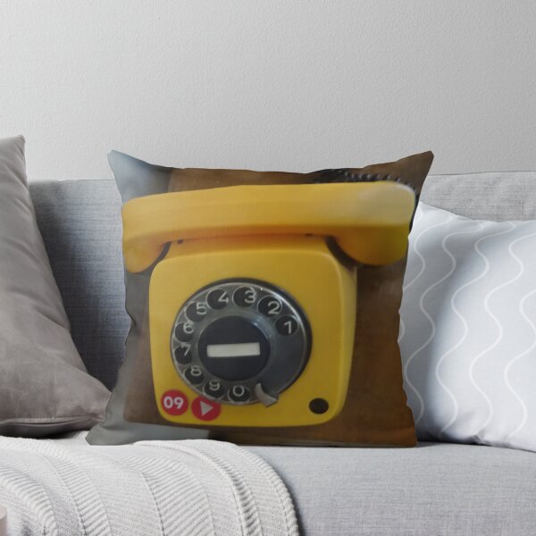 Item preview, Old yellow telephone designed and sold by walterfest.