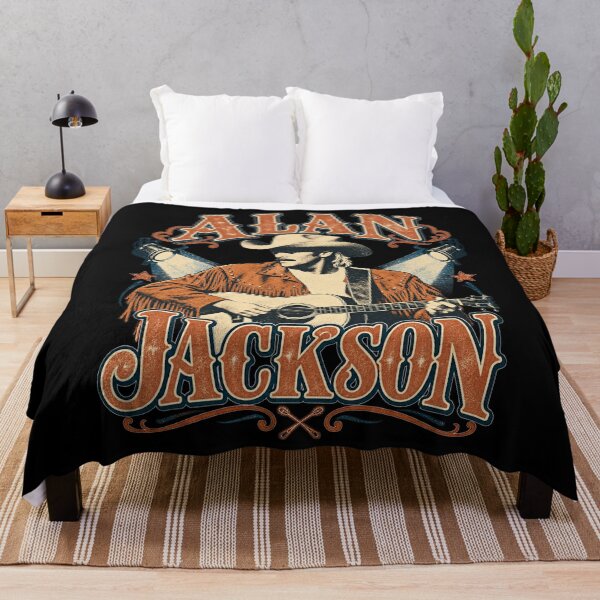 Aperçu de l'œuvre Alan Jackson – Musique country western classique vintage créée et vendue par Jadegothgobby.