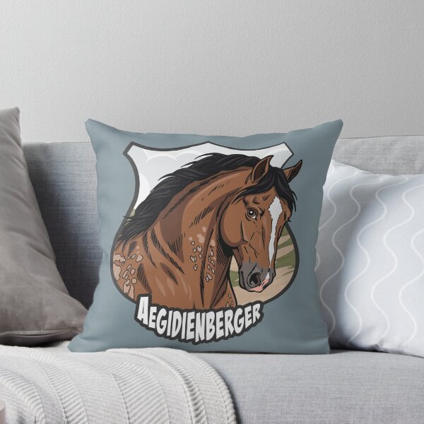 Artikelvorschau, Der Kopf des Ägidienberger Pferdes, ein Wappen und eine Landschaft entworfen und verkauft von Cheval-de-coeur.