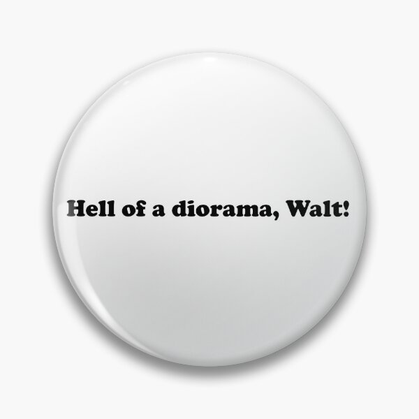 Item preview, Hell of a diorama, Walt!  designed and sold by ICOULDBEBATMAN.