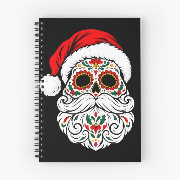 Artikelvorschau, Weihnachtsmann Mexiko Calavera Mexikanischer Weihnachtszuckerschädel Weihnachten entworfen und verkauft von clothesy7.