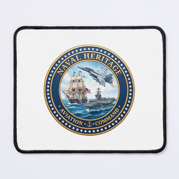 Item preview, Naval Fleet & Aviation Emblem designed and sold by Pollock.
