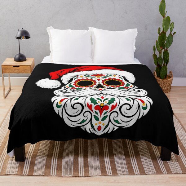 Item preview, Santa Mexico Calavera Mexican Christmas Sugar Skull Xmas  designed and sold by clothesy7.