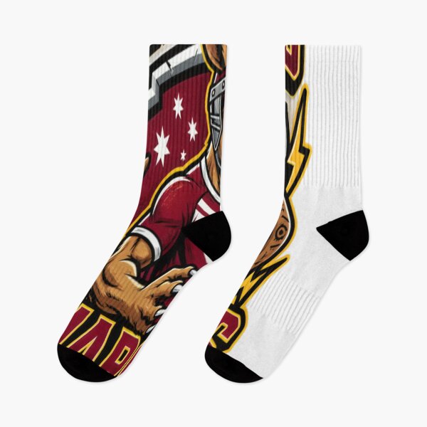 Item preview, Queensland Maroons Rugby League Fan – State of Origin Kangaroo Design designed and sold by ActionForge.