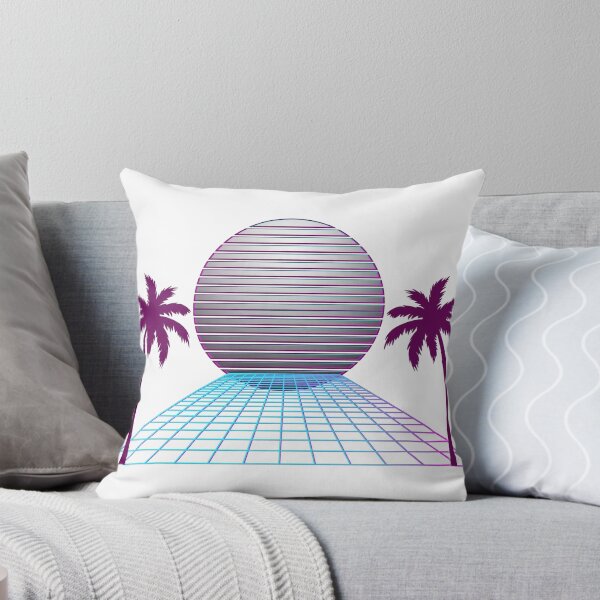 Item preview, chrome Sunset Synthwave T-Shirt | Retro 80s Neon Grid Design designed and sold by Anthonyelkh99.