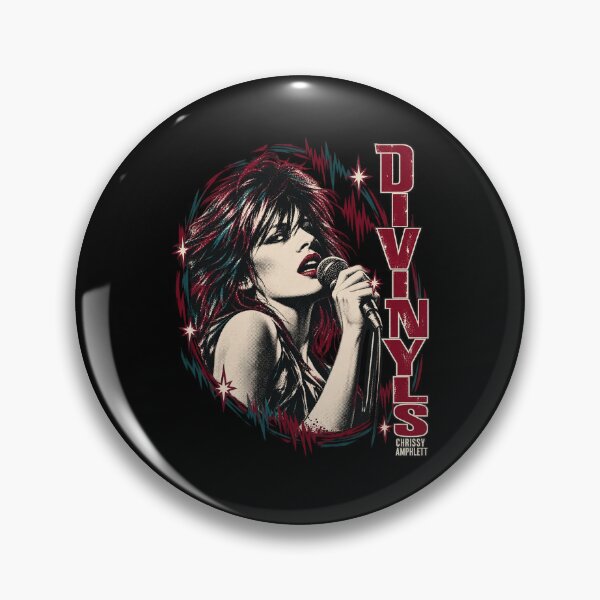 Item preview, Divinyls Chrissy Amphlett – Vintage Australian Rock New Wave Art designed and sold by Jadegothgobby.
