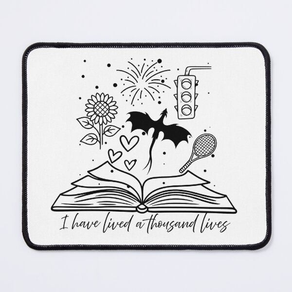 Item preview, Reading - Lived a Thousand Lives designed and sold by OddlySpecificStudios.