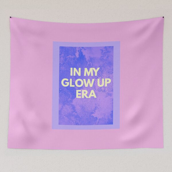 Item preview, In my glow era - Purple Yellow designed and sold by diamondqueenmindset.