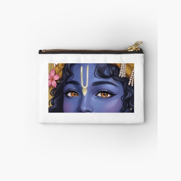 Item preview, Divine Krishna Blue Potrait designed and sold by Next-level-arts.